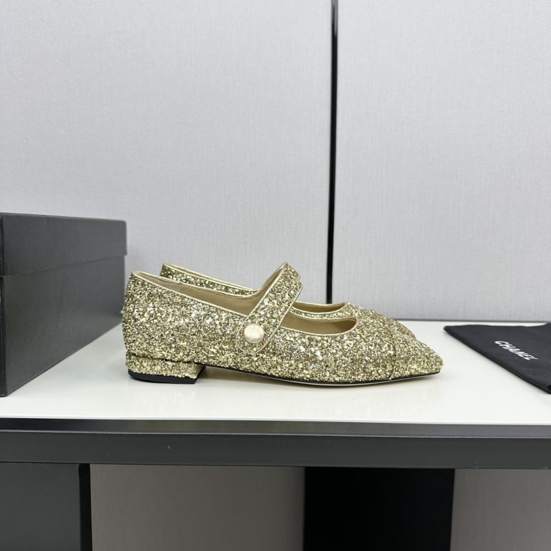 Ch*el flat shoes